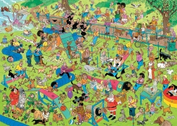Puzzle Jan van Haasteren Dog Park 1000 pieces