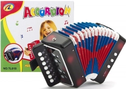 Accordion instrument for little musicians Black
