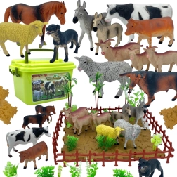 Woopie Toy Set Farm with Suitcase 57 Pieces