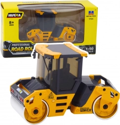 Metall-Straßenwalze HUINA 1:50 gelb