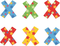 Lesena črka Zvezdica X podjetja Bigjigs Toys