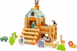 Wooden Building Blocks Montessori Baby Mix