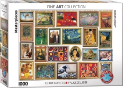 Puzzle Collage: Beautiful Art 1000 pieces
