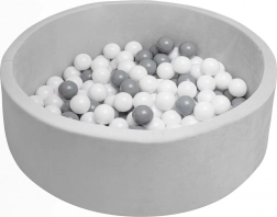 Children's dry ball pit NEW BABY grey