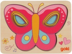 Layered Puzzle Butterflies