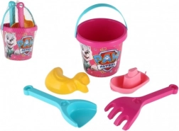 Zandset PAW Patrol, 5-delig, roze