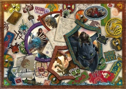 Puslespil Sådan træner du din drage 1000 brikker