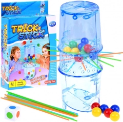 Skill Game Trick Stick Falling Marbles