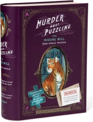 Puzzle with Detective Case The Missing Will 500 pieces