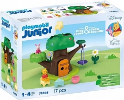Playmobil Junior Disney domek na drzewie z Kubusiem Puchatkiem i Prosiaczkiem