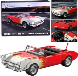 Kit de construction cabriolet sportif hot rod – 249 pièces