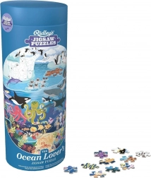 Round puzzle for ocean lovers 1000 pieces RIDLEY'S GAMES