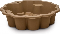 DOLONI bac à sable fleur EKO marron