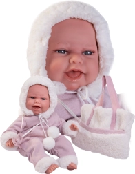 Clara - realistická bábika bábätko s pohybovou funkciou a mäkkým telom