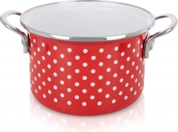 Enamel Pot Dot 18 cm, 2 l