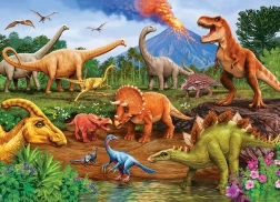 Family Puzzle Dinosaurs 350 Pieces COBBLE HILL