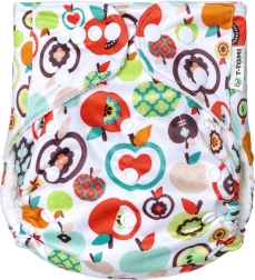 T-TOMI Couche-culotte AIO - set de change à pressions Fruits