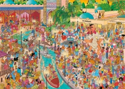 Puzzle JUMBO Jan van Haasteren Efteling Fata Morgana 1000 pieces