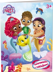 Disney Ariel – coloriages avec autocollants