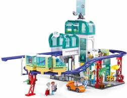 Sluban Main Railway Building Set