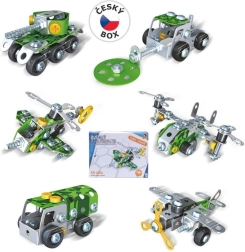 Kis mechanikus – katonai technika fém építőkészlet