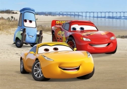 Dino Puzzle Cars 3: Sulla spiaggia 24 pezzi