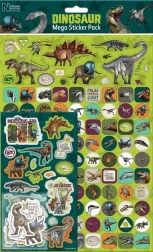 Megapakket dinosaurusstickers