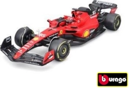 Bburago 1:18 Ferrari Scuderia SF-23 Formuła F1 (2023) z kierowcą Charlesem Leclercem