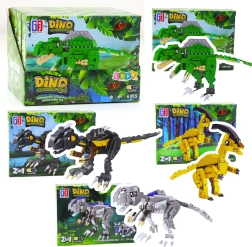 2-in-1 Building Set: Dinosaur and Robot, 153–179 pieces