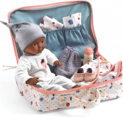 Valigetta regalo con bambola The Cerise di Djeco