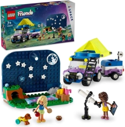 lego friends karavan s mobilnou hvezdárňou