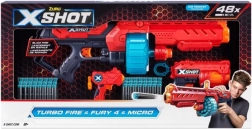 Set di blaster X-Shot Excel Turbo Fire + Fury 4 + Micro