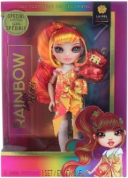 Rainbow High Junior High punčka Laurel De’Vious – posebna izdaja (oranžna)