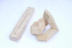 Drvena slagalica Zmija Prirodna