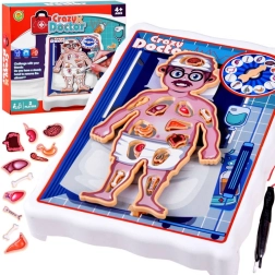 Electronic Game Crazy Doctor with Tweezers and Organs