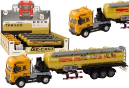 1:24 Tanker Tractor-Trailer with Lights and Sounds – Yellow