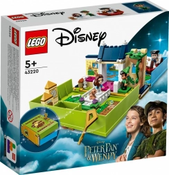 LEGO Disney 43220 Peter Pan and Wendy and Their Fairy-Tale Adventure Book