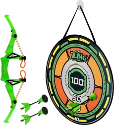 Boog met doel en pijlen voor kinderen