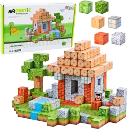 Blocs de construction magnétiques 3D Monde, 312 pièces