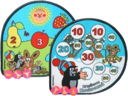 KRTEČEK Velcro Dartboard 30 × 30 cm