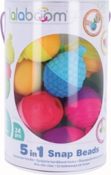 Trefl Building Set Lalaboom 5-in-1 Connecting Beads 24 Pieces