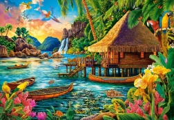 Puzzle 1000 pièces Île tropicale