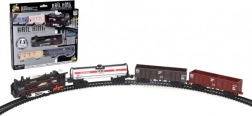 Set treno storico con binari a batteria 67 cm