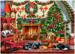 Puzzle cheminée douillette 260 pièces