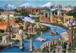 Puzzle ANATOLIAN Meraviglie del mondo 2000 pezzi