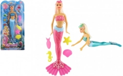 Lutka sirena s vodenim dodacima 34 cm
