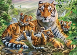 Puzzle Tigre e cuccioli 1000 pezzi SCHMIDT