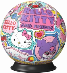3D puzzle kugla Hello Kitty EasyClick