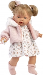 Llorens Joelle realistic talking doll with sounds, 38 cm