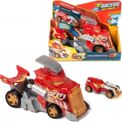 T-Racers Mix ’N Race Fire Launcher Truck – ciężarówka z wyrzutnią